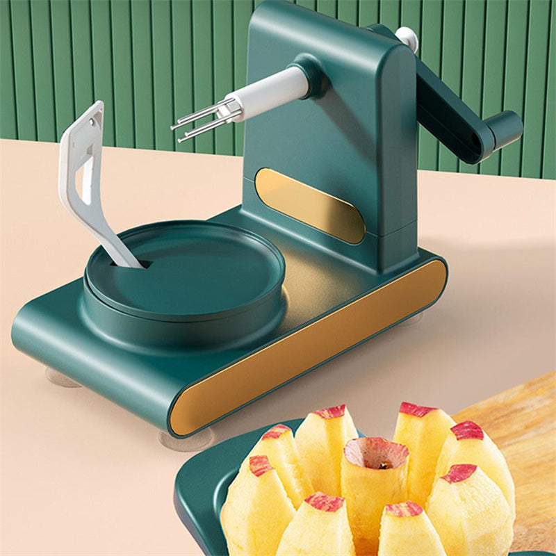 Hand-Crank Multifunctional Fruit Peeler & Slicer
