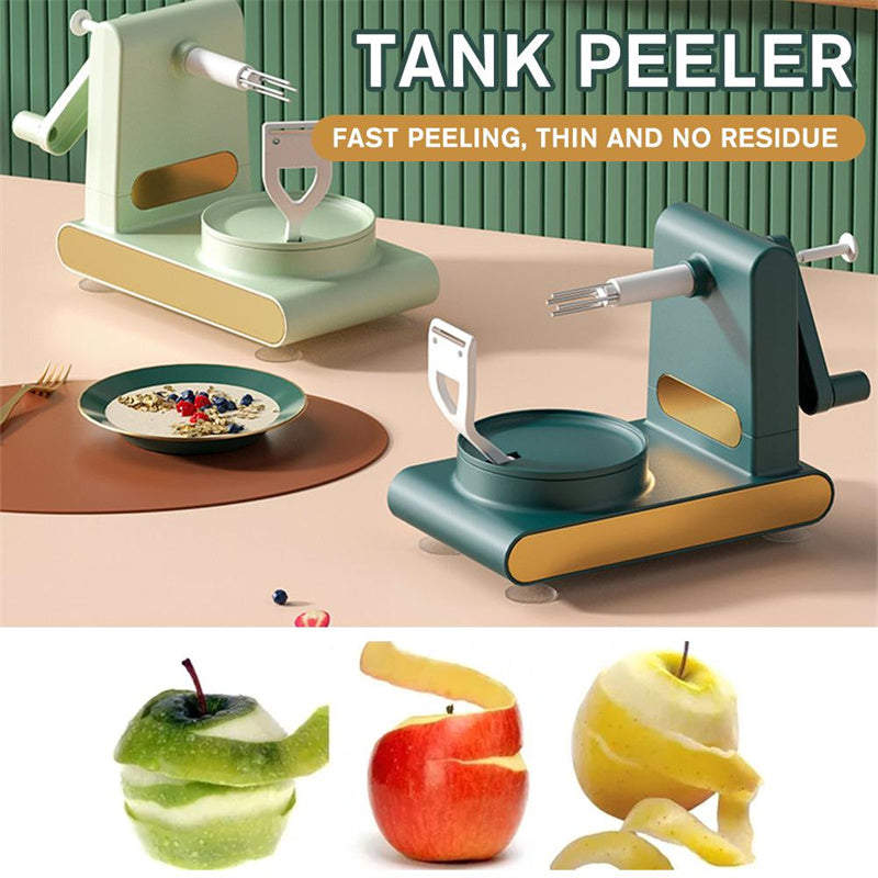 Hand-Crank Multifunctional Fruit Peeler & Slicer