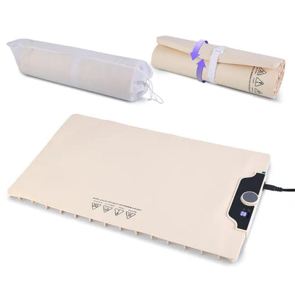 Food Warming Mat 23.6X15.8In 300W Fast Heating Electric Silicone Food Warmer With 14 Temp Levels 10Hrs Timer Settings Roll-Up Portable Hot Plates Heat Pad For Parties Buffet