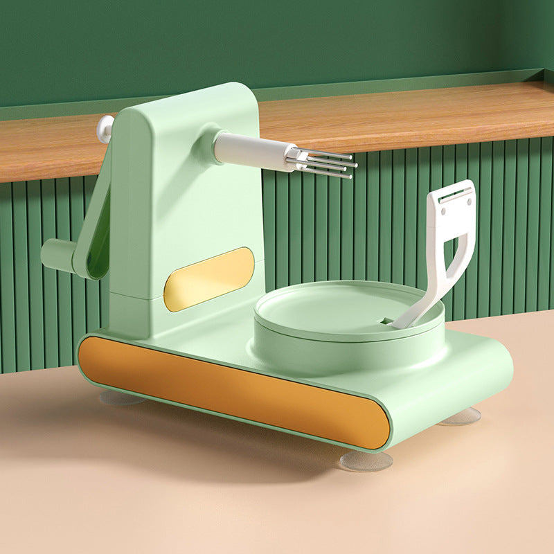Hand-Crank Multifunctional Fruit Peeler & Slicer