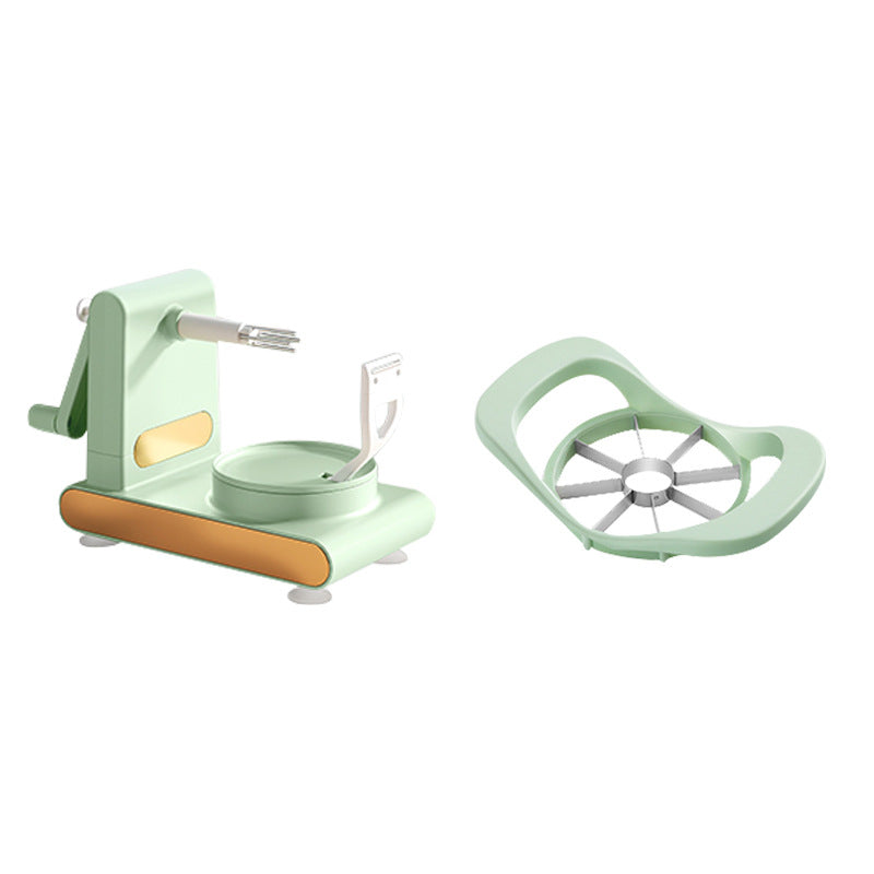 Hand-Crank Multifunctional Fruit Peeler & Slicer